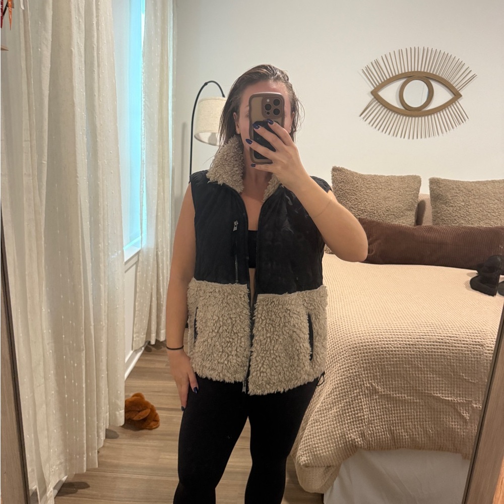 Abercrombie and fitch Sherpa vest